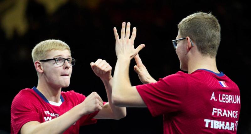  - Tennis de table : la grosse révélation du coach d'Alexis et Félix Lebrun avant leur quart de finale 