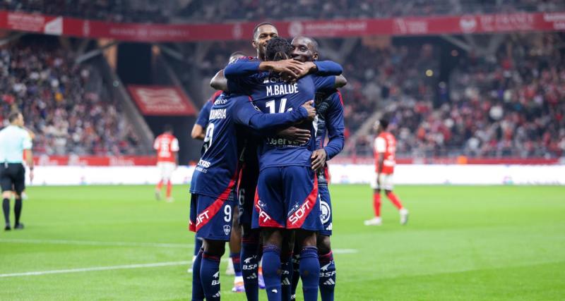  - Brest devant Reims à la pause d’un match animé
