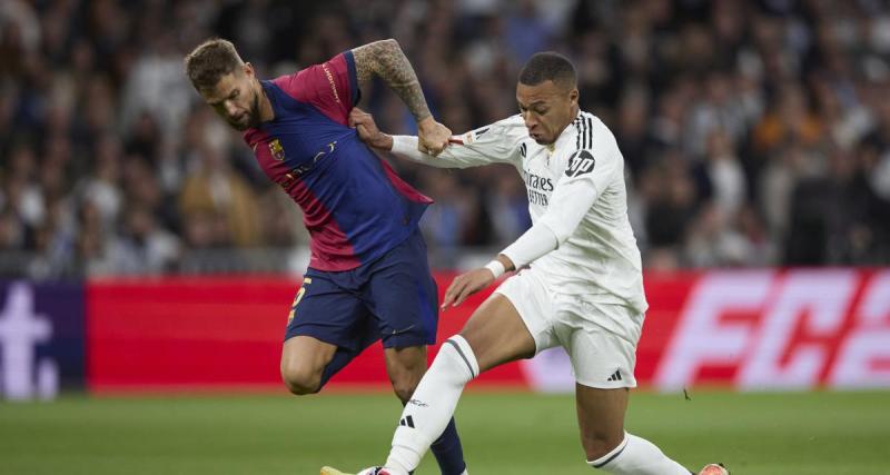  - Mbappé frustré, pas de but à la pause entre le Real et le Barça !