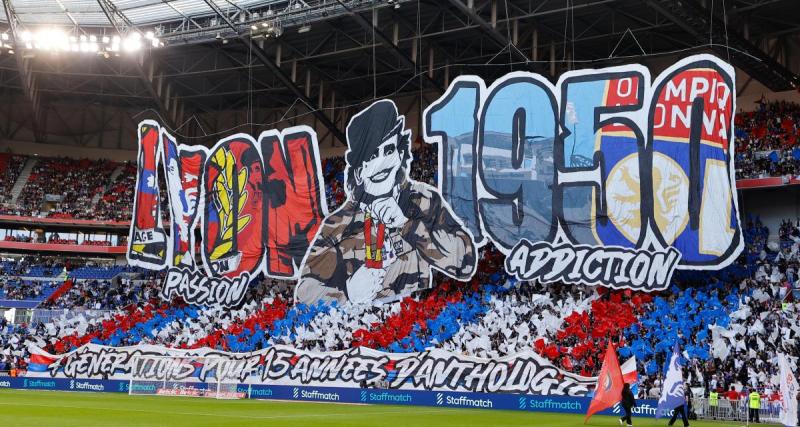  - OL : la superbe communion entre joueurs et Ultras pour l’anniversaire des Lyon 1950