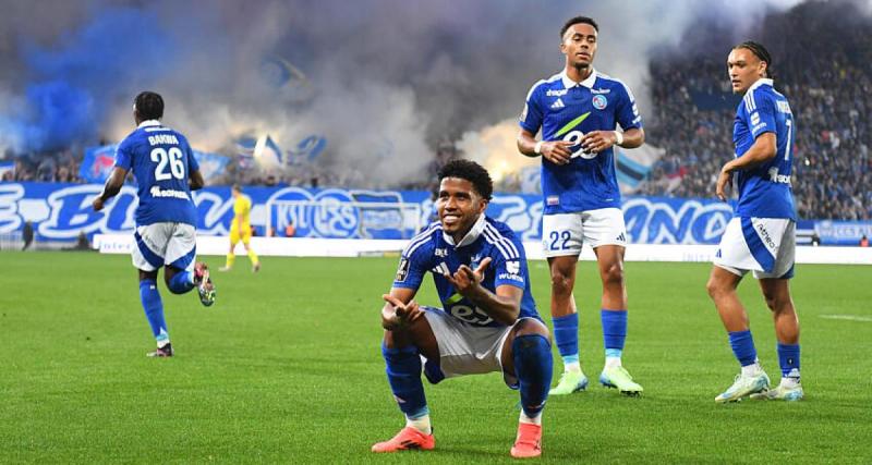  - Strasbourg est devant à la pause face à Nantes