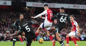 Arsenal accroché par Liverpool dans un match de grande qualité