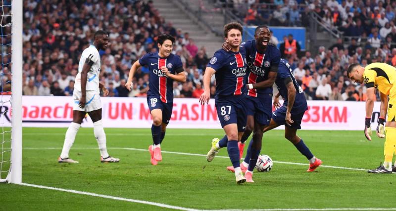  - Sans forcer, le PSG s'adjuge le Classique et prend seul les commandes de la Ligue 1