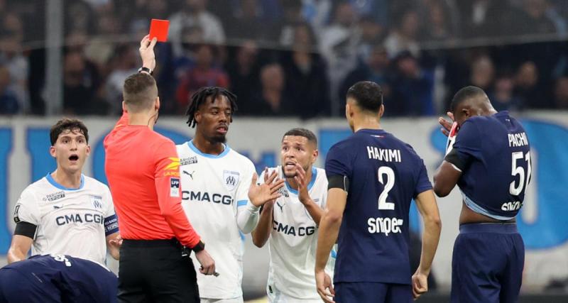 - OM - PSG : l'explication cash de Letexier sur le rouge contre Harit