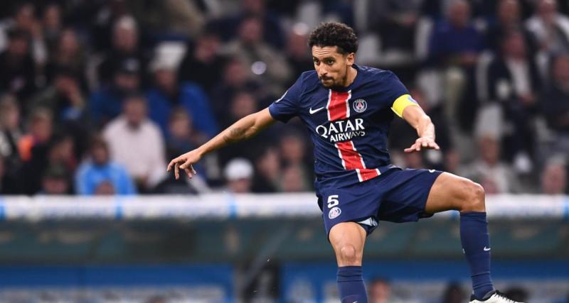  - OM – PSG : la marque sur le torse de Marquinhos qui a entraîné le rouge de Harit