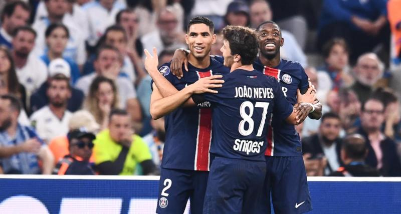  - OM – PSG : les chambrages de Hakimi et Marquinhos au Vélodrome