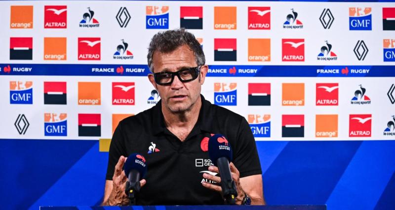  - XV de France : une mauvaise nouvelle tombe pour Galthié concernant un blessé