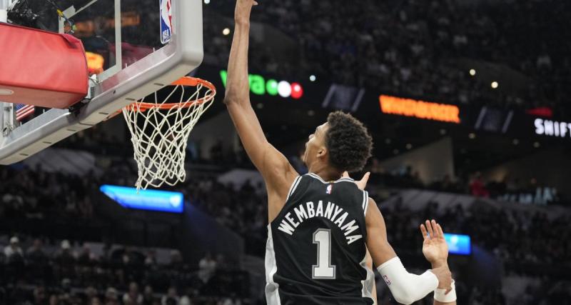  - NBA : Wembanyama dans le dur avec les Spurs 