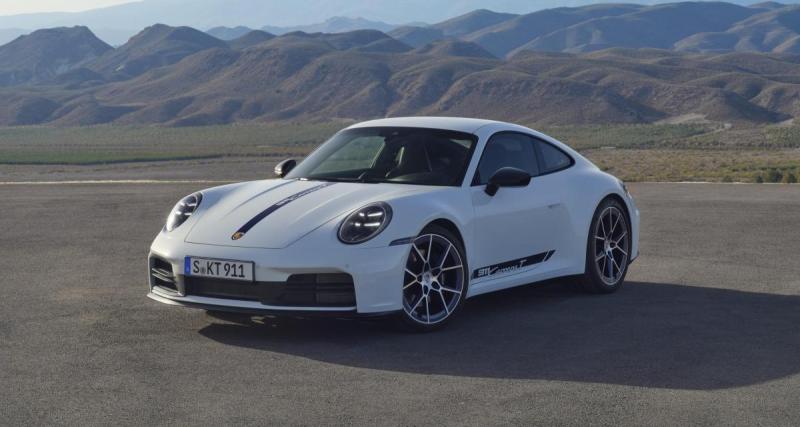  - Porsche 911 Carrera T : la boîte manuelle survit, en coupé et en cabriolet !