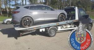 217km/h au volant d’une Porsche, la voiture finit sa course bien au chaud !