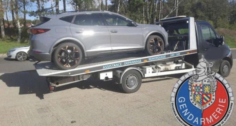  - 217km/h au volant d’une Porsche, la voiture finit sa course bien au chaud !