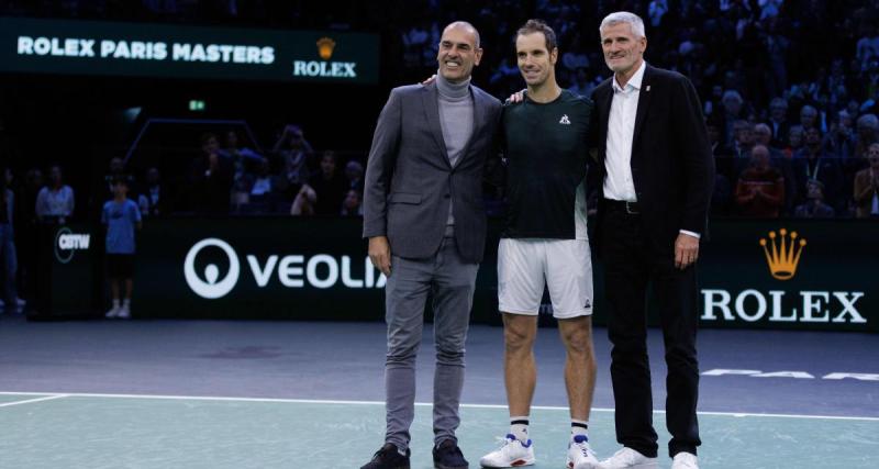  - Tennis : battu pour sa dernière à Bercy, Gasquet s'est confié après la rencontre