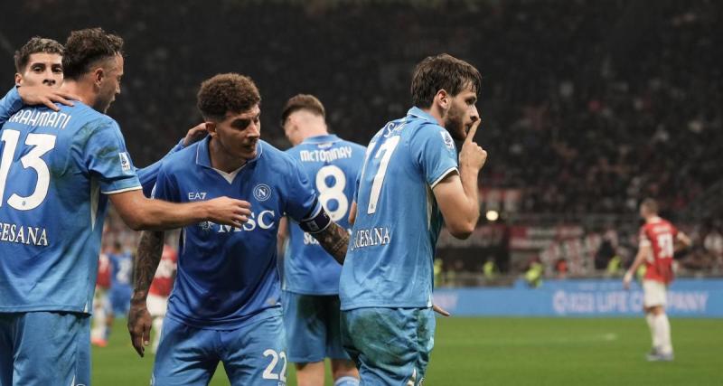  - Naples frappe un énorme coup en s'imposant à San Siro face à l'AC Milan !