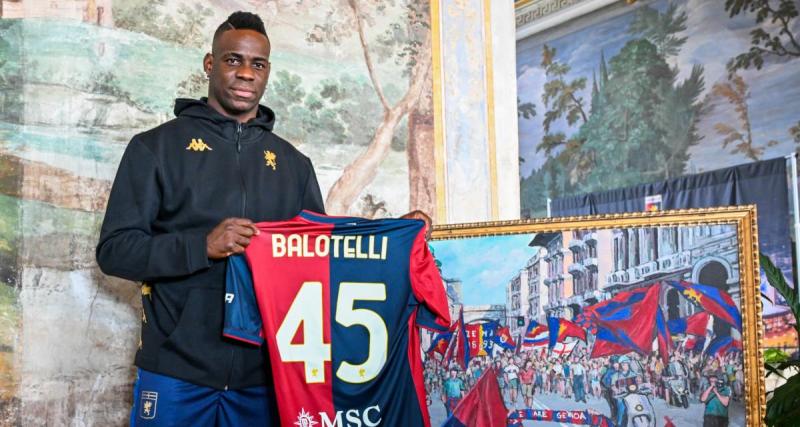  - OM : le joli chèque empoché par Balotelli au Genoa