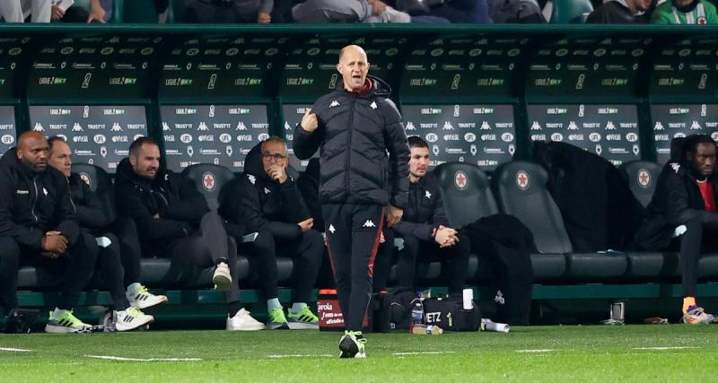  - Stéphane Le Mignan (Metz) après la défaite face au Red Star : "On recule encore de deux cases"