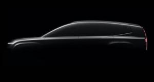 Hyundai montre la silhouette du Ioniq 9 avant sa présentation à Los Angeles