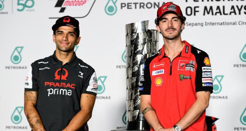  - MotoGP : la grosse pensée de Bagnaia et Martin pour les sinistrés des intempéries à Valence