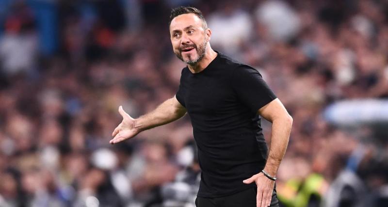  - OM : le message très cash de De Zerbi concernant des tensions avec Papin 