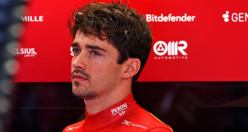  - Formule 1 : sale nouvelle pour Charles Leclerc !