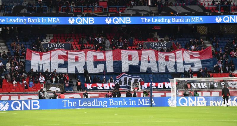  - PSG – Lens : la banderole fracassante contre l'OM au Parc !