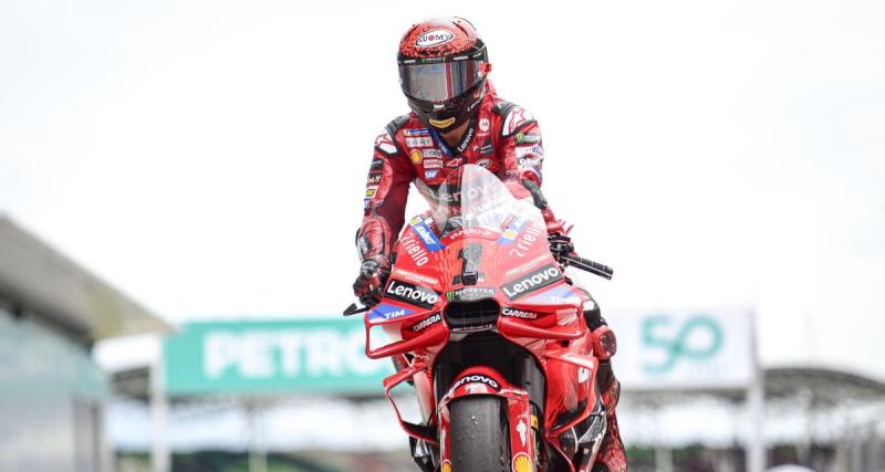  - MotoGP : Bagnaia s’impose devant Martin et reste en vie, Quartararo et Zarco régalent !
