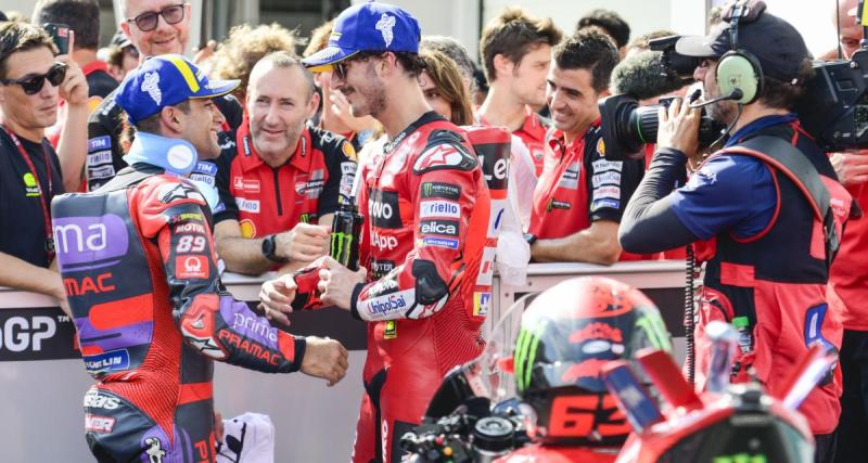  - MotoGP : « Merci à Pecco », l’incroyable hommage de Martin à Bagnaia après une course folle 
