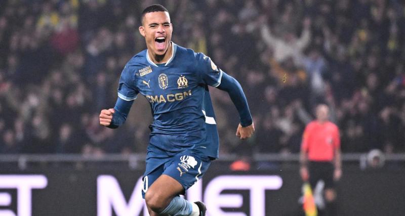  - OM : le but victorieux de Mason Greenwood à Nantes