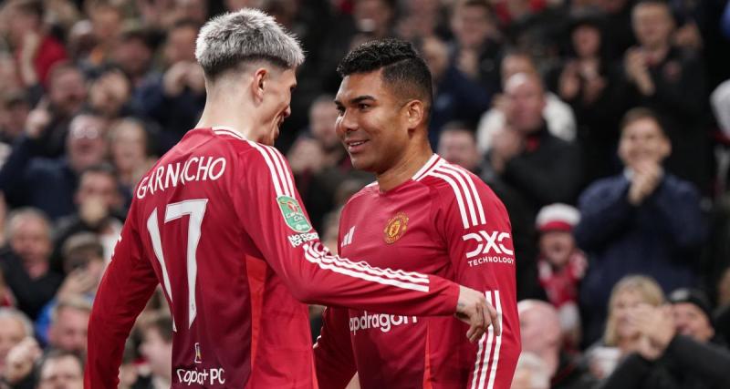  - Manchester United : la vidéo forte de Casemiro qui incendie Garnacho