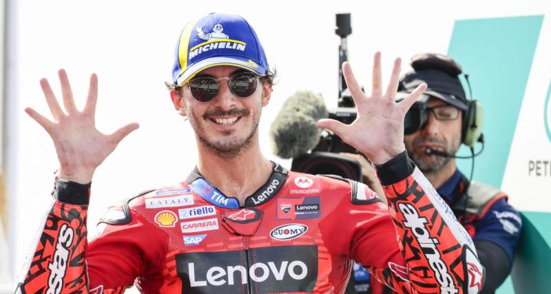  - MotoGP : Bagnaia reconnaît que les courses sprint lui ont coûté cher dans la course au titre