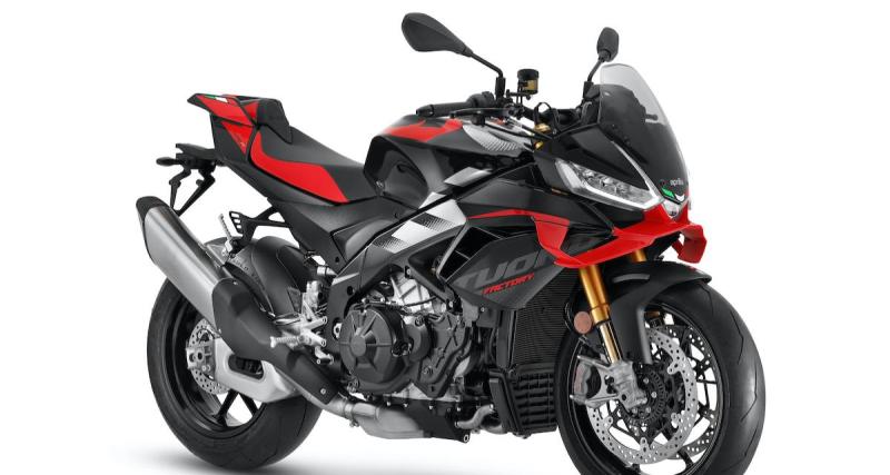  - Aprilia Tuono V4 et V4 Factory 2025 : la tête de l'emploi