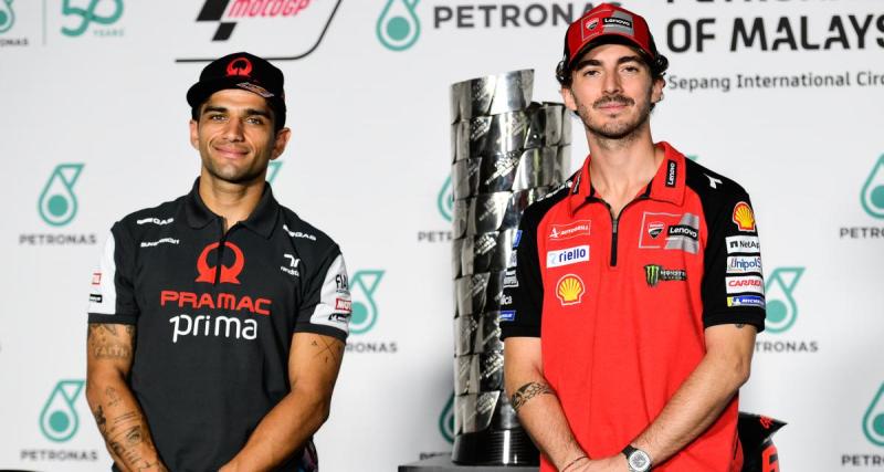  - MotoGP : Bagnaia et Martin veulent s'offrir une bataille avec fair-play jusqu'au bout