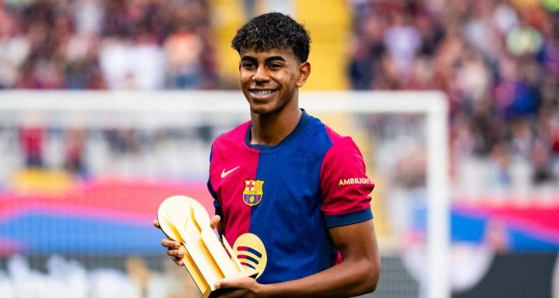  - Barça : une pépite de l'Étoile Rouge défie Lamine Yamal