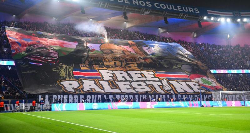  - PSG : le club réagit au tifo du CUP en soutien à la Palestine