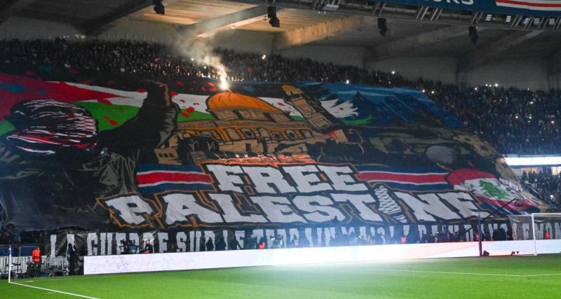  - PSG – Atlético : la menace de ministre de l'Intérieur après le tifo pro-Palestine
