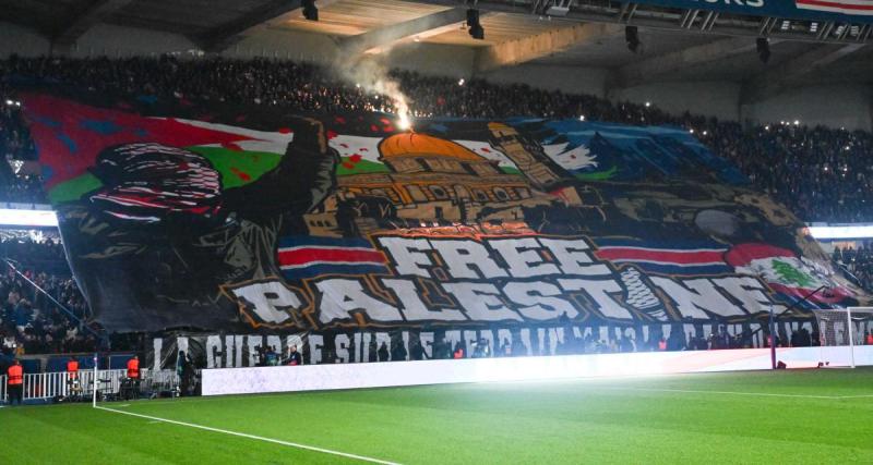  - PSG : le club pourrait être sanctionné pour son tifo sur la Palestine !