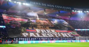 Tifo "Free Palestine" : le PSG ne sera pas sanctionné par l'UEFA