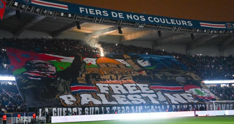  - Le PSG et la FFF convoqués par le ministère de l'Intérieur pour le tifo "Free Palestine"