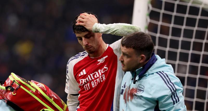  - Arsenal : la blessure impressionnante d'Havertz contre l'Inter Milan