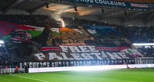 PSG : terrible décision contre le CUP après le tifo pro-Palestine !