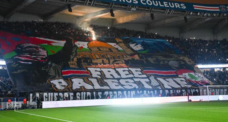  - PSG : terrible décision contre le CUP après le tifo pro-Palestine !