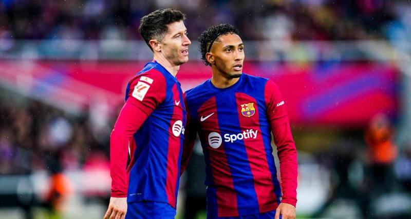  - Barça : les statistiques folles du duo Lewandowski - Raphinha