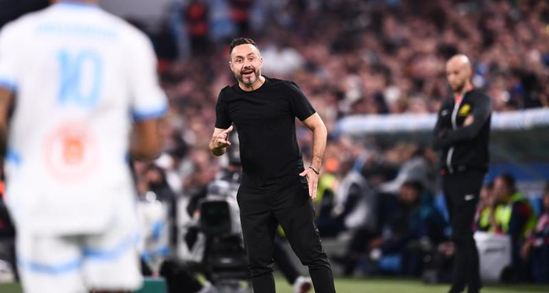  - OM : une énorme menace plane sur De Zerbi ce soir contre Auxerre