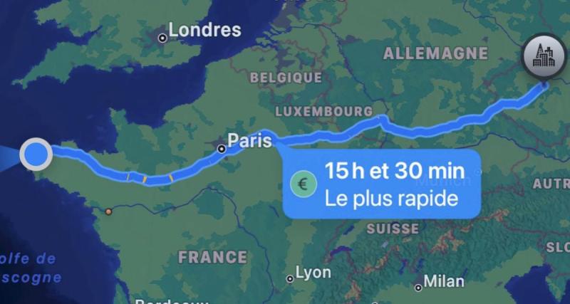  - 15h de route, 1609 km pour supporter leur club de coeur 