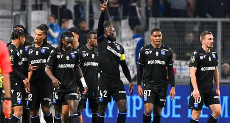  - À la pause, l’OM humilié par Auxerre
