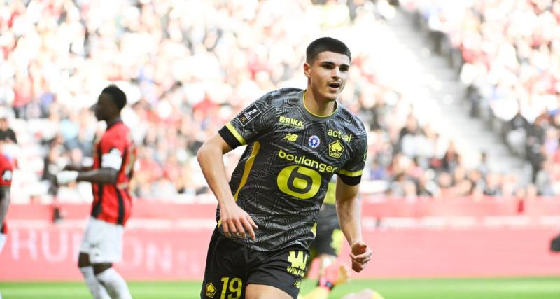  - Lille mène à Nice à la pause
