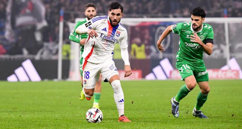  - Ligue 1 : à la pause, l’OL mène la danse face à Saint-Étienne 