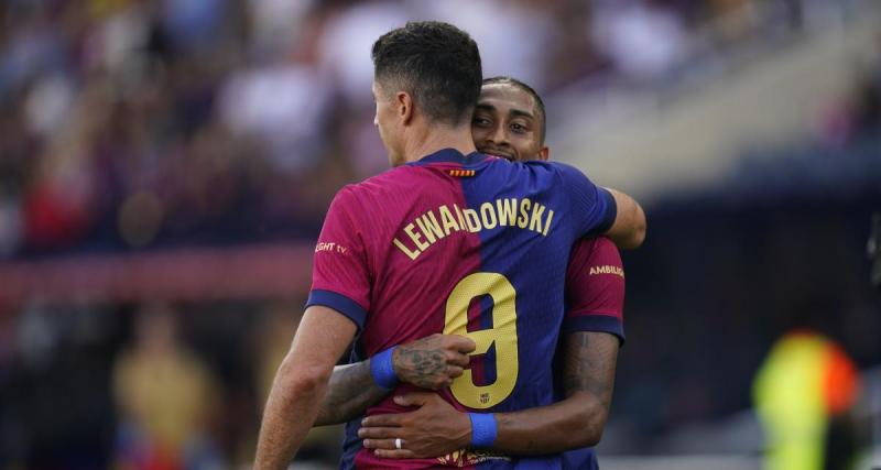  - Barça : Raphinha interpelle Lewandowski et humilie la VAR sur les réseaux sociaux