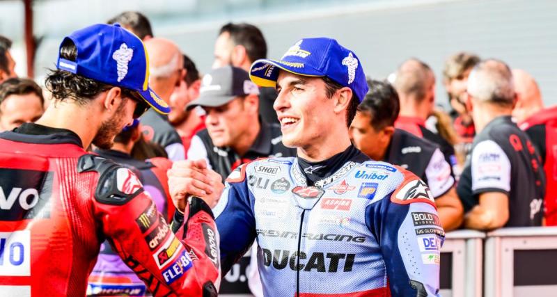  - MotoGP : Ducati prêt à privilégier Bagnaia à Marquez la saison prochaine ?