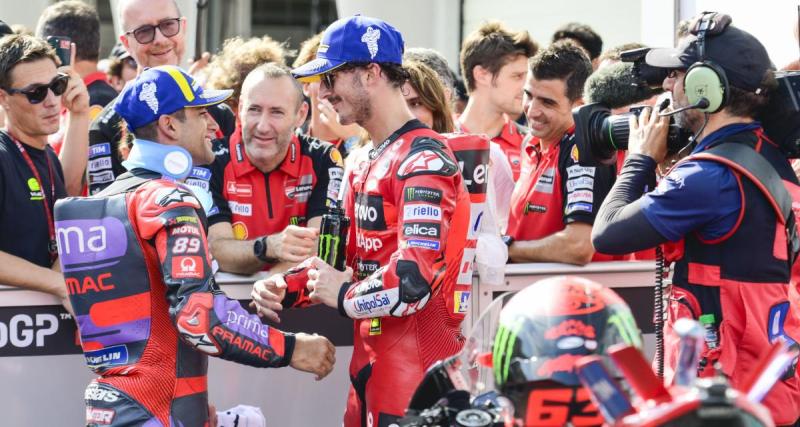 - MotoGP : la peur d'un ancien champion du monde concernant Ducati dans le duel Bagnaia-Martin
