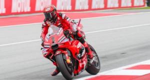 MotoGP : Nakagami en tête des essais libres, Quartararo en retrait, Bagnaia chute et s’agace !